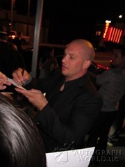 signing photo