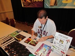 signing photo