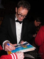 signing photo