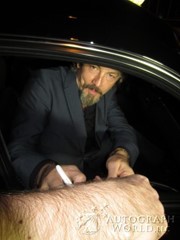 signing photo