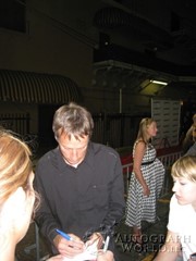 signing photo