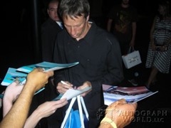 signing photo