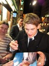 Tony Oller signing proof