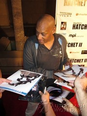 signing photo