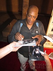 signing photo