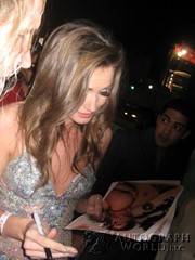 signing photo