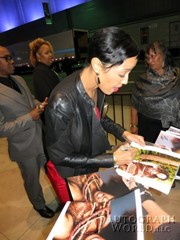 signing photo