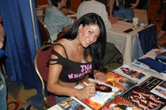 signing photo