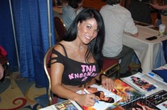 signing photo