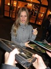 Tracy Spiridakos signing proof