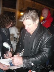 signing photo