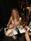 Tricia Helfer signing proof