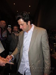 signing photo