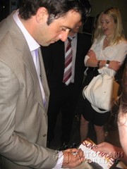 signing photo