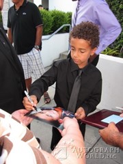 signing photo