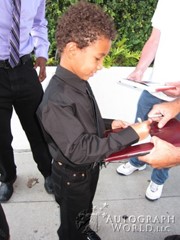 signing photo