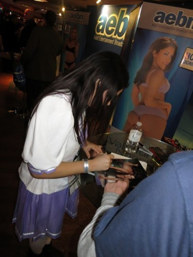 Valentina Nappi autograph