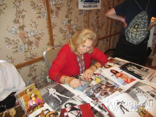Valerie Leon autograph