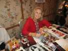 Valerie Leon signing proof