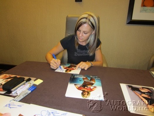 Velvet Sky autograph