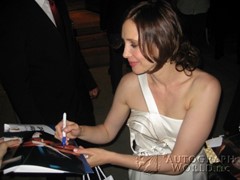 signing photo