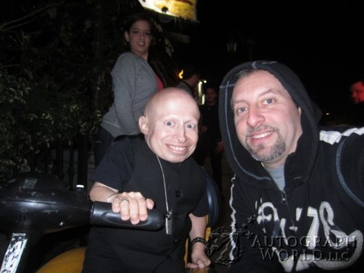Verne Troyer autograph