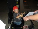 Verne Troyer signing proof
