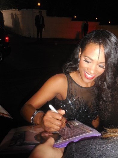 Vicky Jeudy autograph