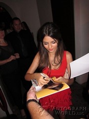 signing photo