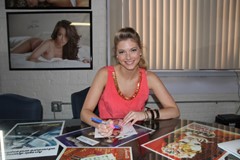 signing photo