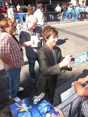 signing photo