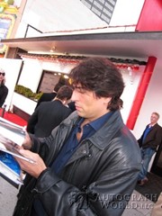 signing photo