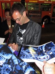 signing photo