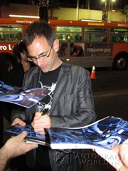 signing photo