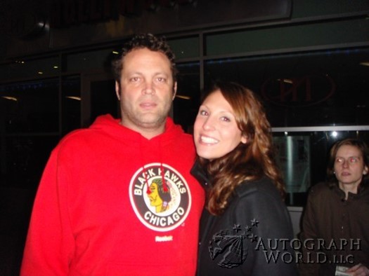 Vince Vaughn autograph