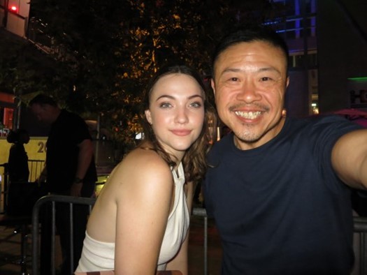 Violett Beane autograph