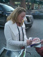 signing photo