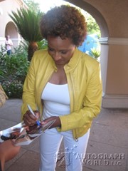 signing photo