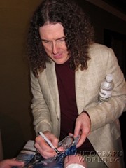 signing photo