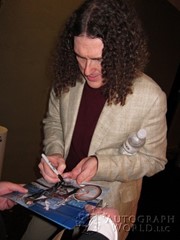 signing photo