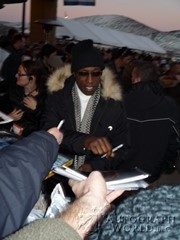 signing photo