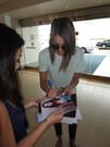 Willa Holland signing proof