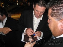signing photo