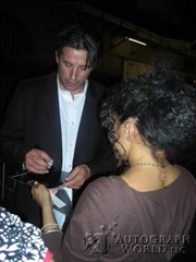 signing photo