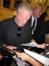 William Lucking signing proof
