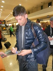 signing photo