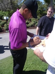 signing photo