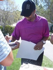 signing photo