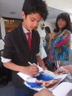 Xolo Mariduena signing proof
