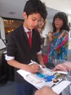 Xolo Mariduena signing proof